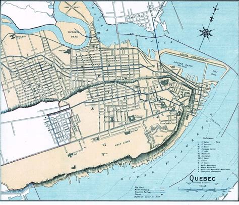map of quebec city canada.
